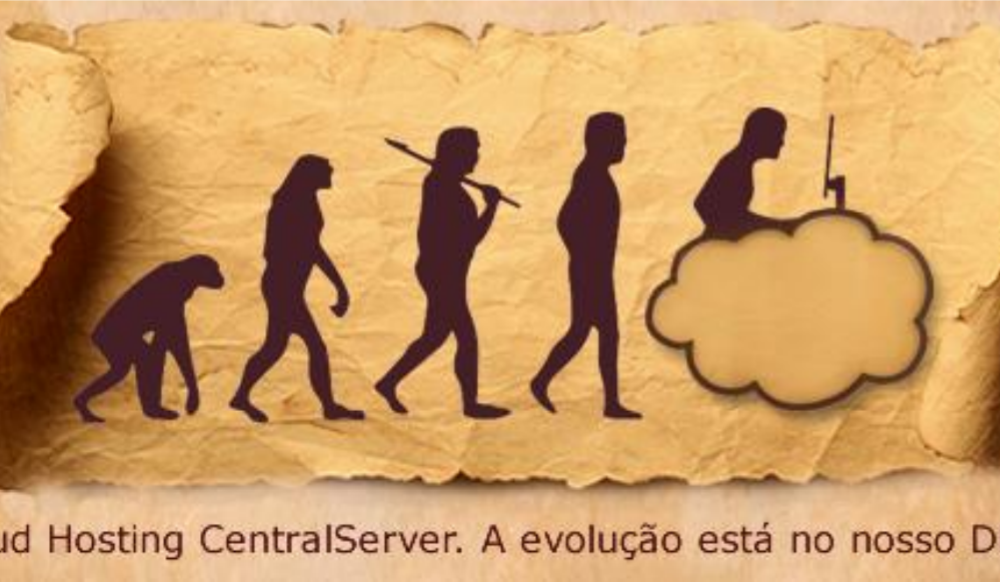Campanha da CentralServer vincula a computação em nuvem à evolução humana