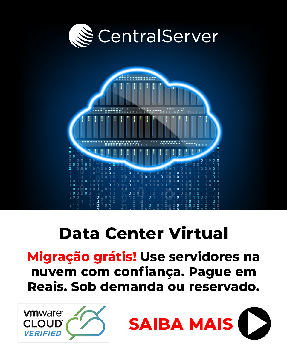 Use a nuvem com confiança: migração gratuita para o Data Center Virtual CentralServer