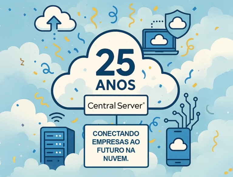 25 Anos conectando empresas ao futuro na nuvem 🎉